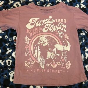 Girls Size 4/5 Janis Joplin Graphic T-Shirt
